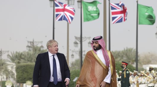 Boris Johnson Visits The Gulf