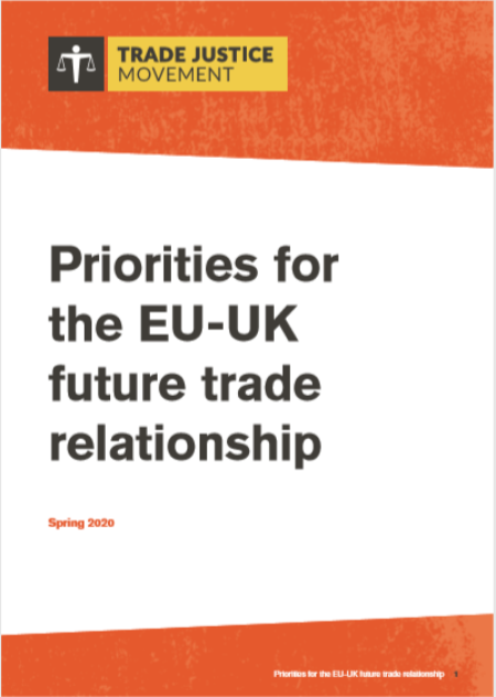 Priorities for the EU-UK future trade relationship