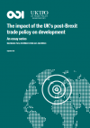 The impact of the UK's post-Brexit trade policy on development