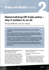 Democratising UK Trade Post-Brexit