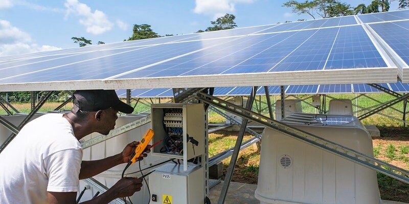 Solar Panels In Africa