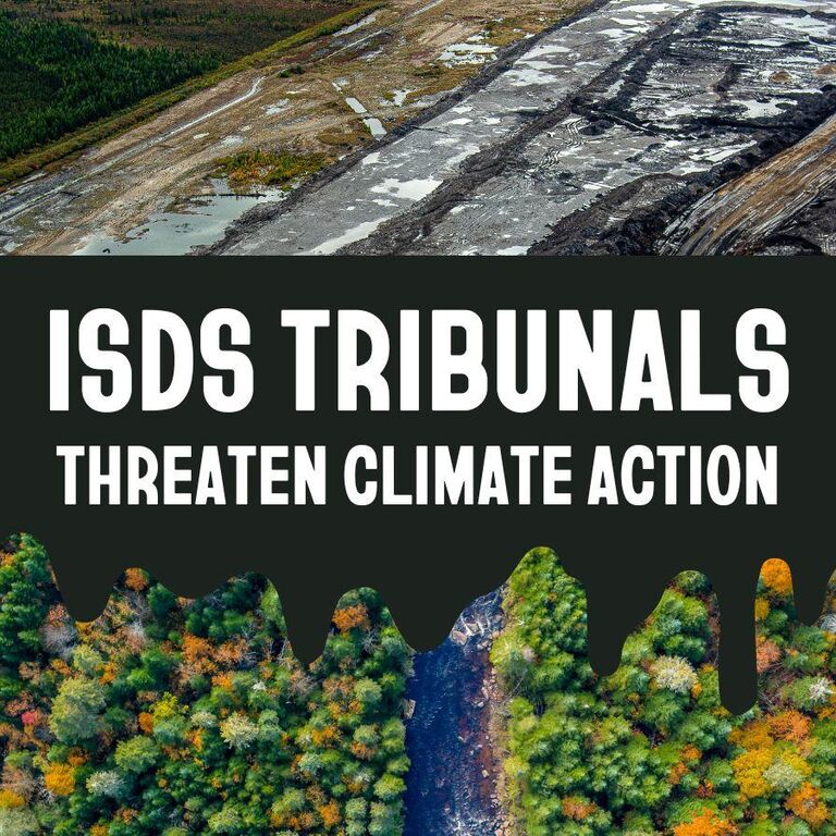 ISDS tribunals threaten climate action